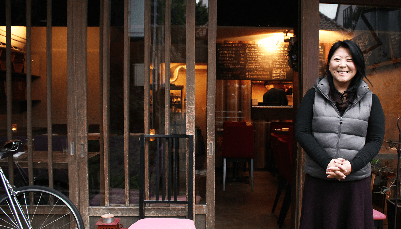 KIRAZ restaurateur Kana Mamiya